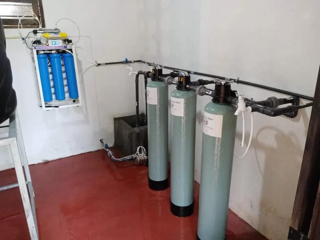RO Water Treatment Plant in Thumbulegama School